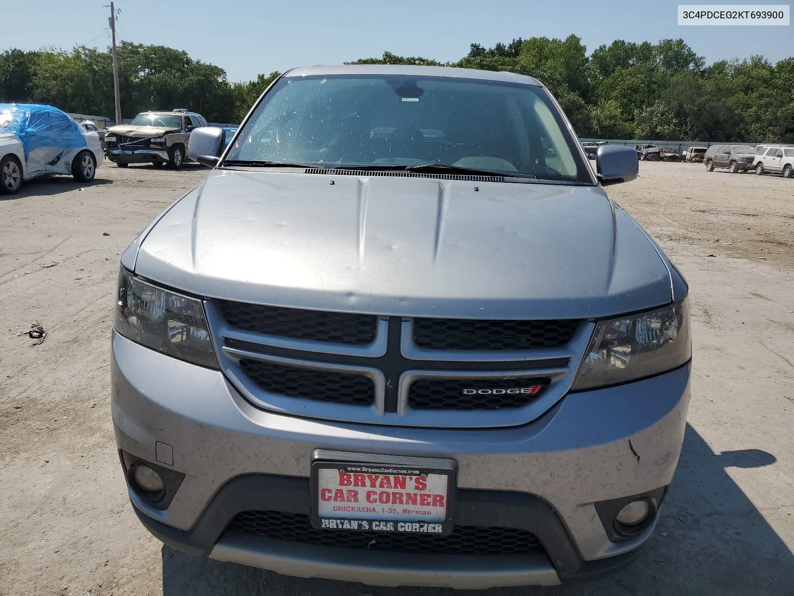 2019 Dodge Journey Gt VIN: 3C4PDCEG2KT693900 Lot: 68927684