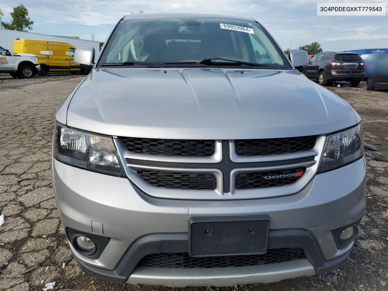 2019 Dodge Journey Gt VIN: 3C4PDDEGXKT779543 Lot: 69053964