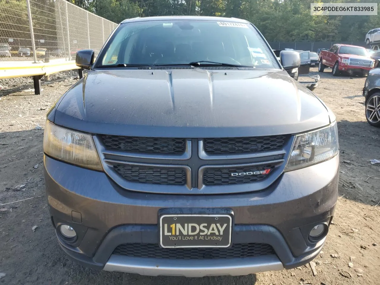 3C4PDDEG6KT833985 2019 Dodge Journey Gt