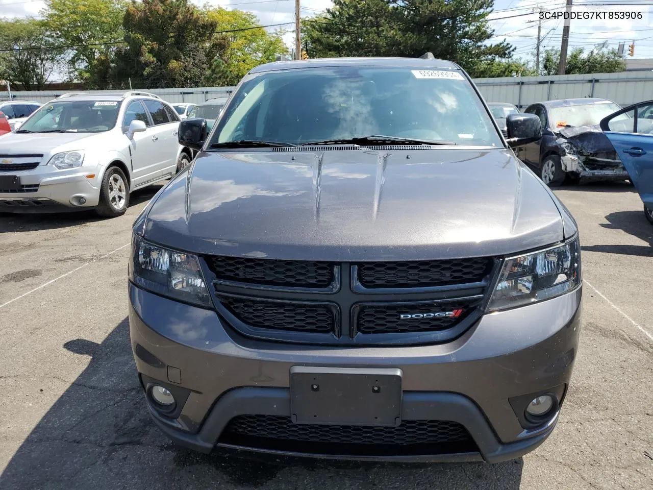 2019 Dodge Journey Gt VIN: 3C4PDDEG7KT853906 Lot: 69269904