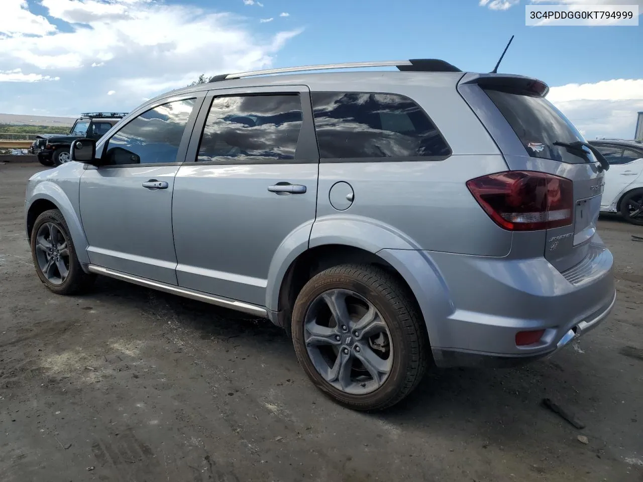 2019 Dodge Journey Crossroad VIN: 3C4PDDGG0KT794999 Lot: 69339284