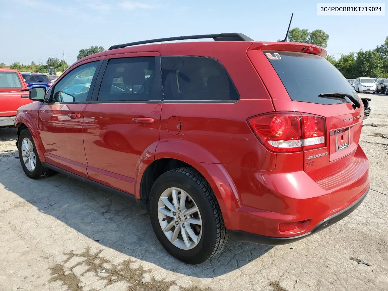 2019 Dodge Journey Se VIN: 3C4PDCBB1KT719024 Lot: 69796844