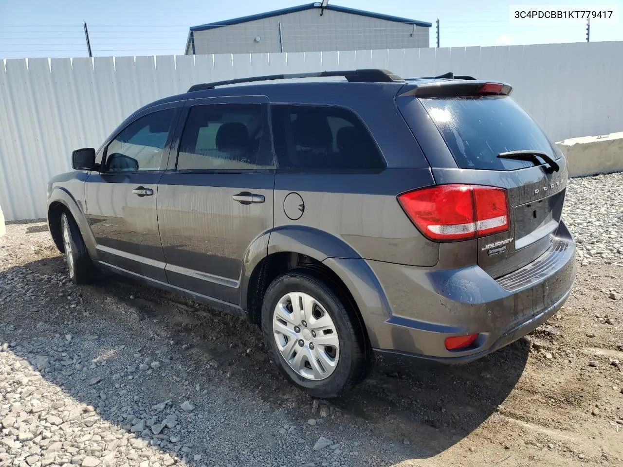 2019 Dodge Journey Se VIN: 3C4PDCBB1KT779417 Lot: 69808514