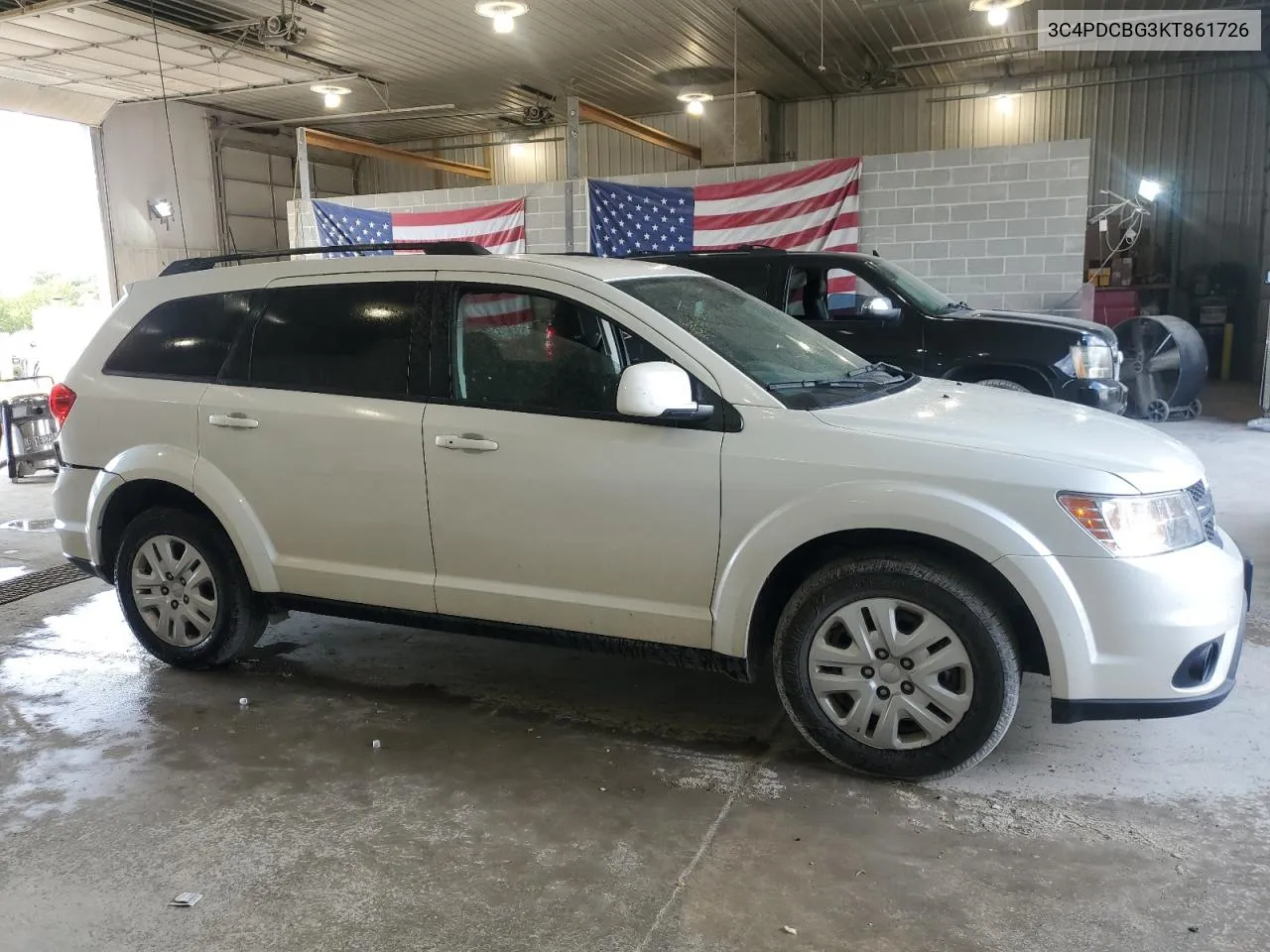 2019 Dodge Journey Se VIN: 3C4PDCBG3KT861726 Lot: 69940874