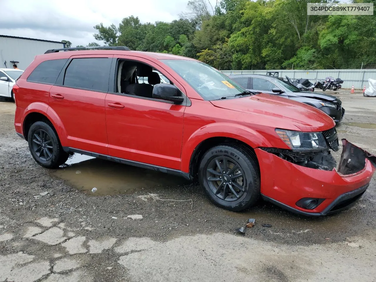 3C4PDCBB9KT779407 2019 Dodge Journey Se