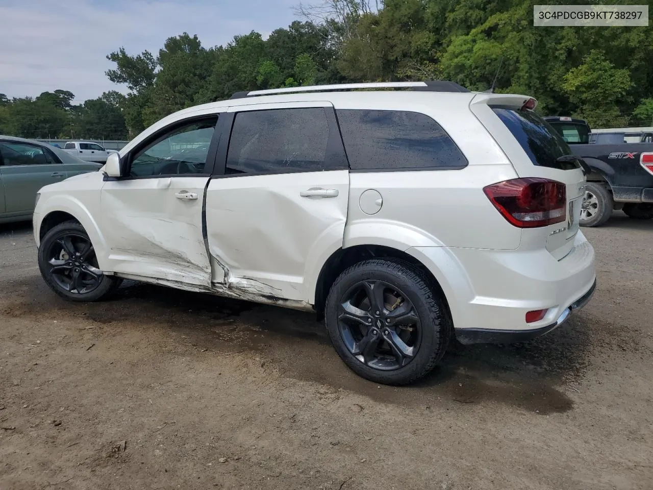 3C4PDCGB9KT738297 2019 Dodge Journey Crossroad