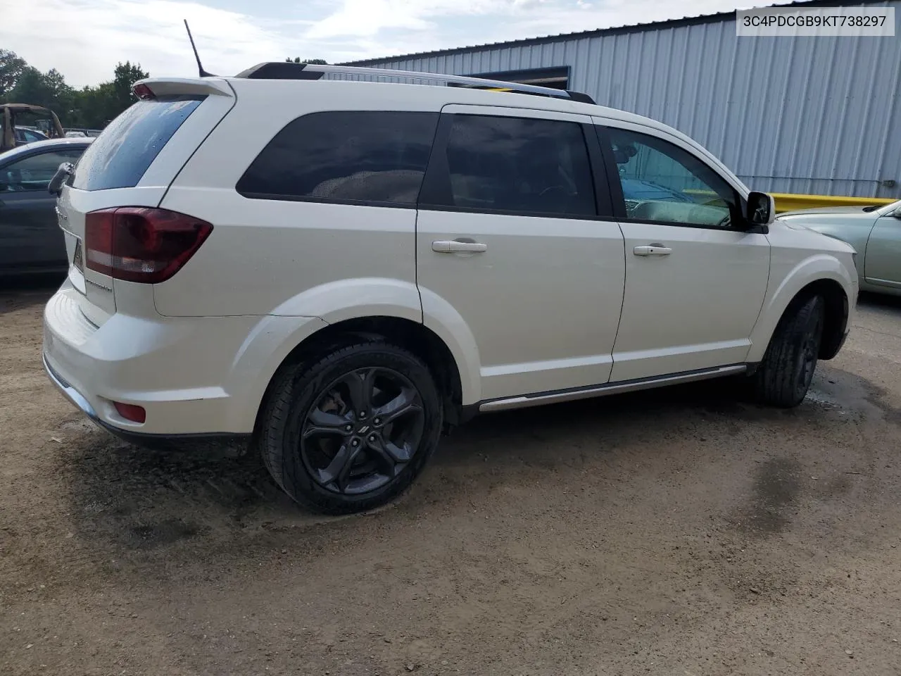 2019 Dodge Journey Crossroad VIN: 3C4PDCGB9KT738297 Lot: 70014924