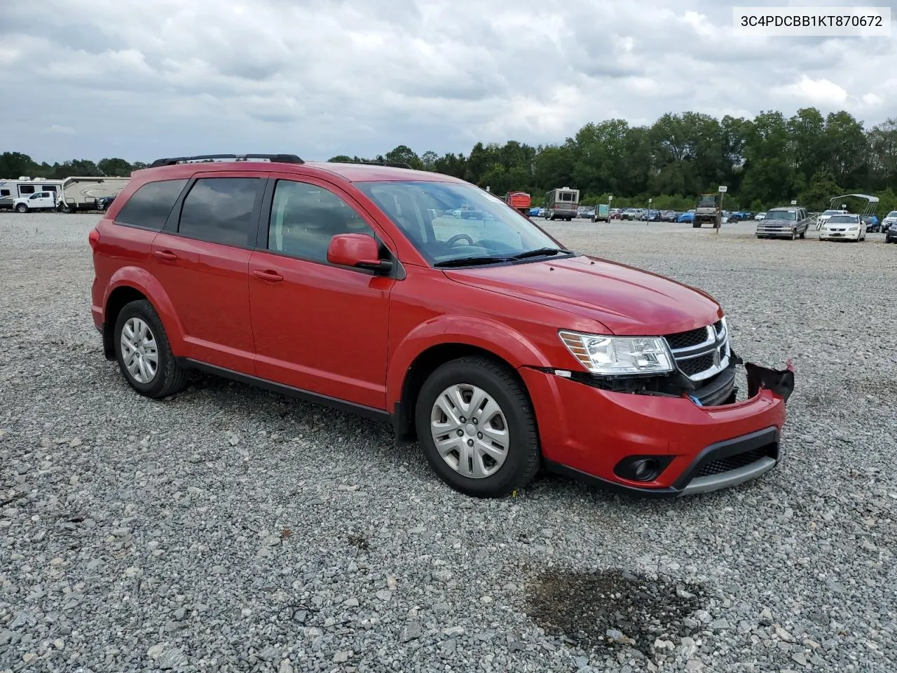 3C4PDCBB1KT870672 2019 Dodge Journey Se