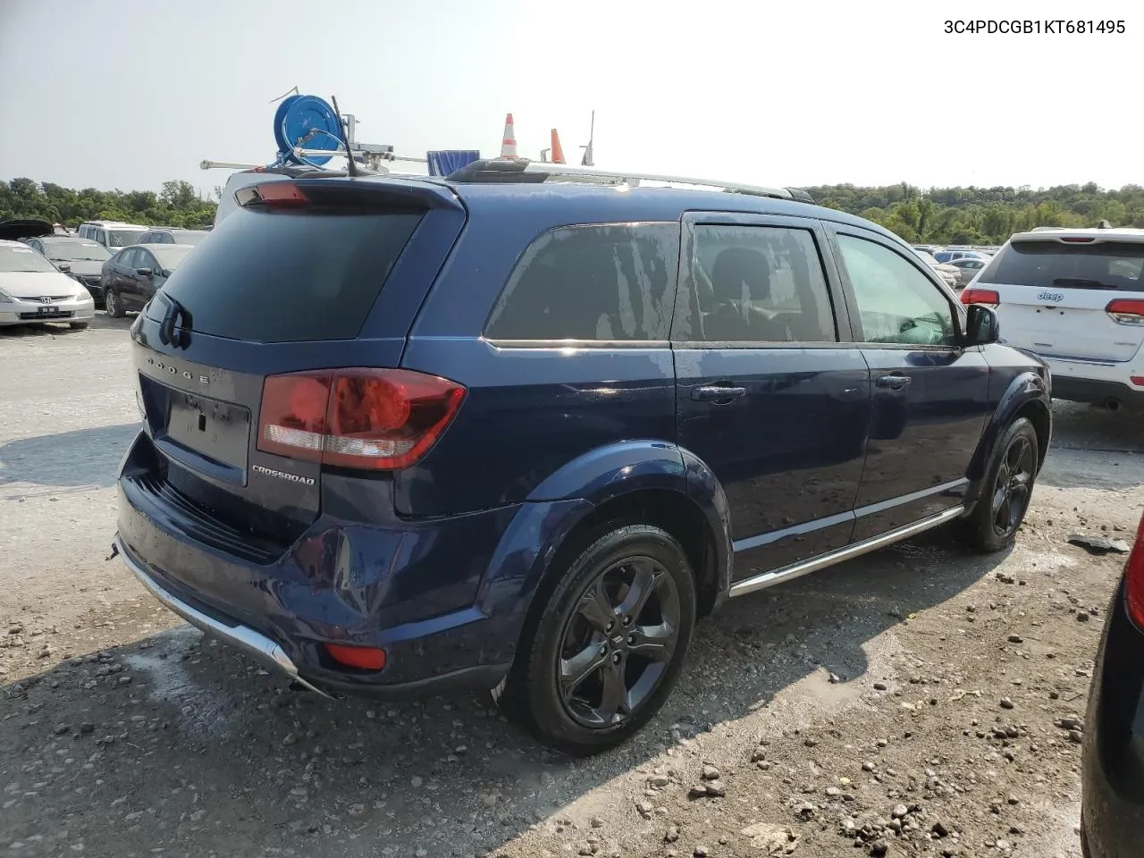 2019 Dodge Journey Crossroad VIN: 3C4PDCGB1KT681495 Lot: 70692674