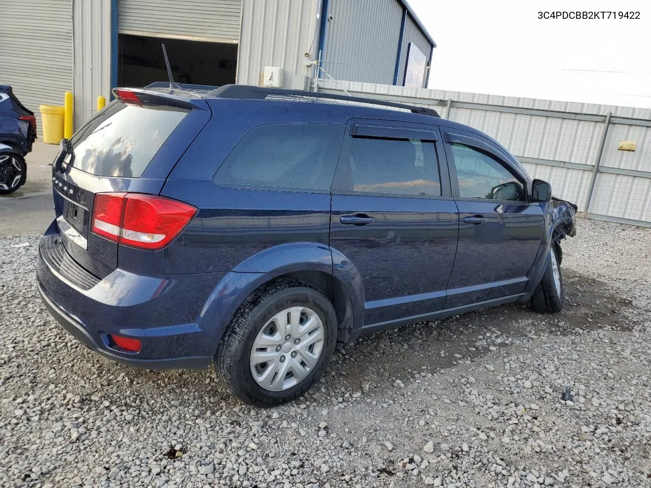 2019 Dodge Journey Se VIN: 3C4PDCBB2KT719422 Lot: 70874554