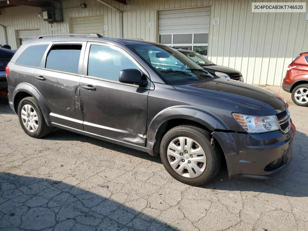 2019 Dodge Journey Se VIN: 3C4PDCAB3KT746520 Lot: 70913484