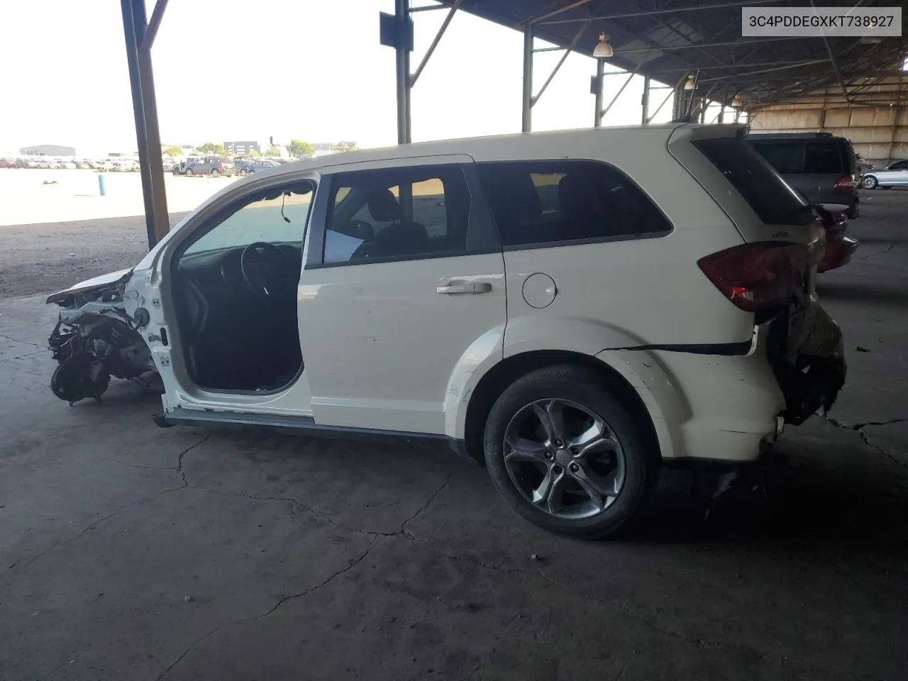 2019 Dodge Journey Gt VIN: 3C4PDDEGXKT738927 Lot: 71069444