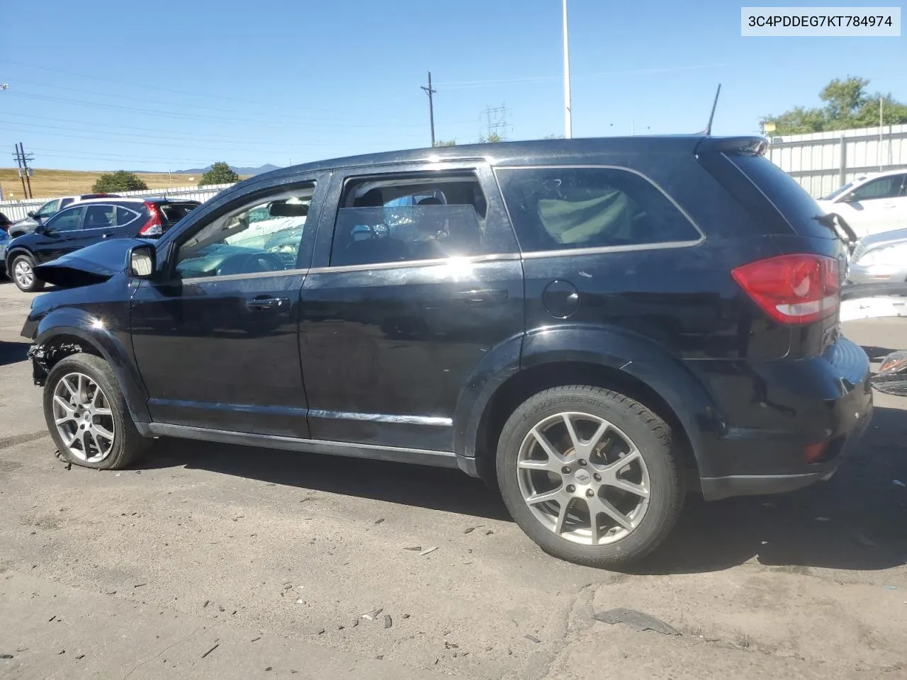 2019 Dodge Journey Gt VIN: 3C4PDDEG7KT784974 Lot: 71214914