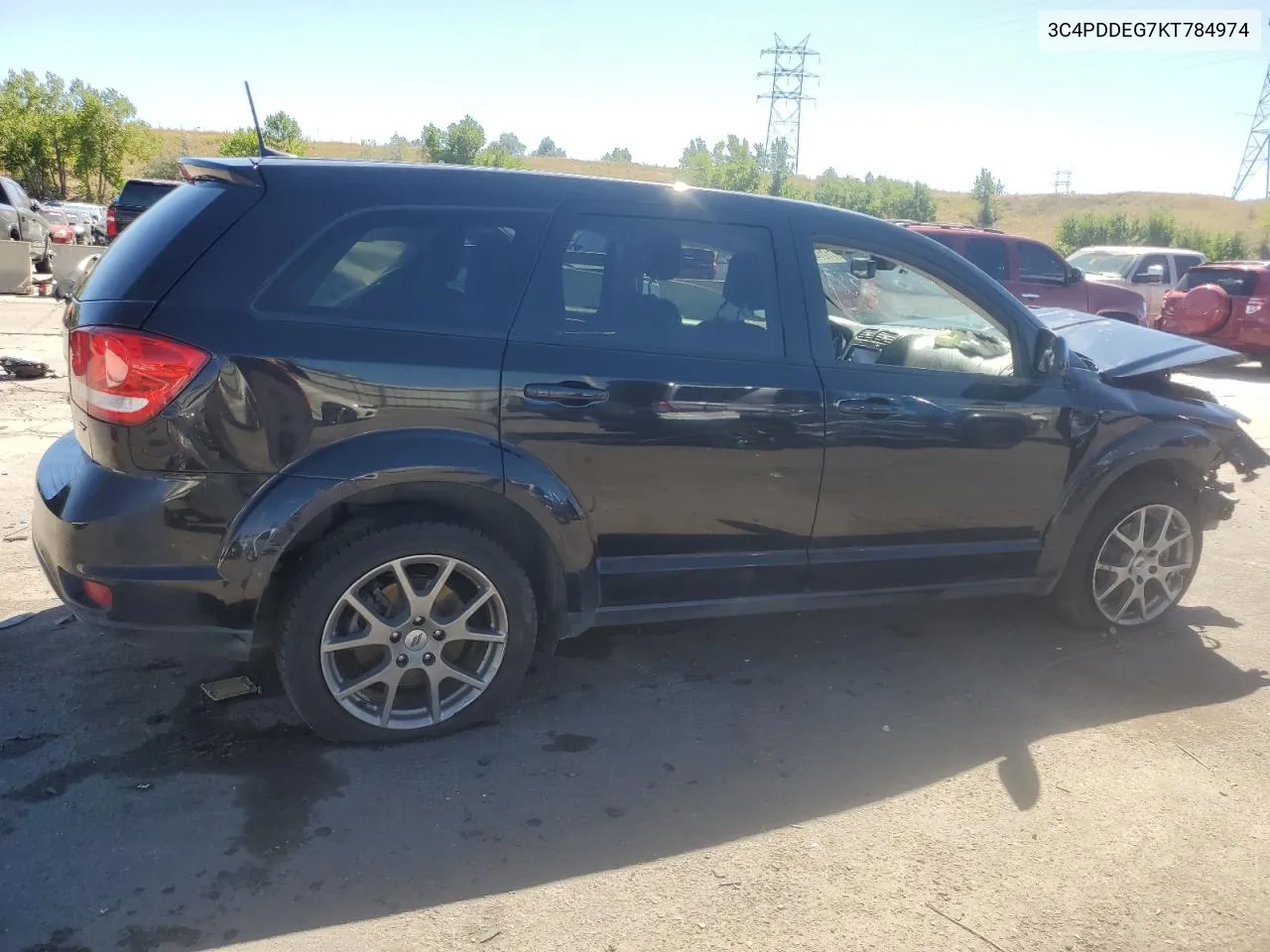 2019 Dodge Journey Gt VIN: 3C4PDDEG7KT784974 Lot: 71214914