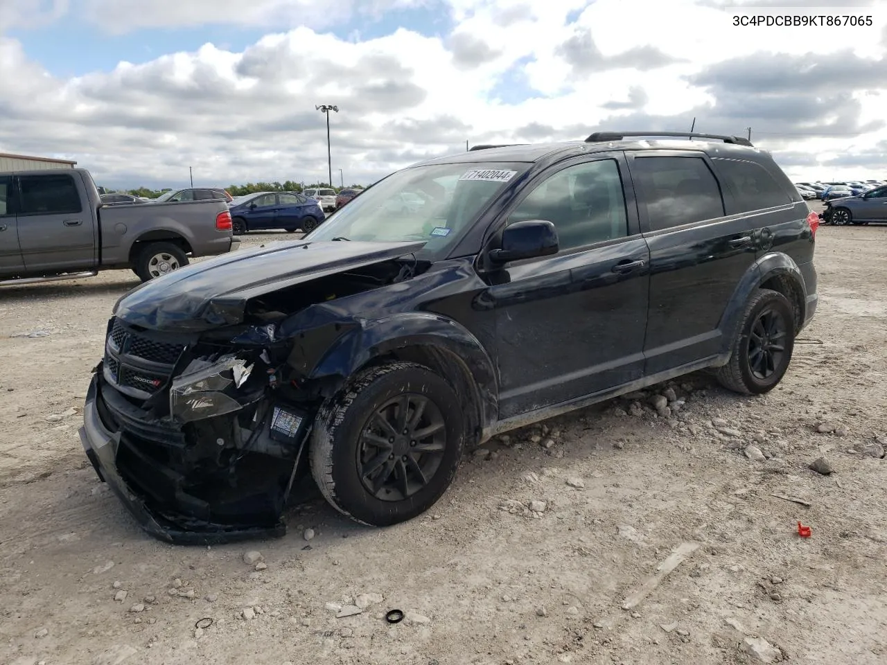 3C4PDCBB9KT867065 2019 Dodge Journey Se