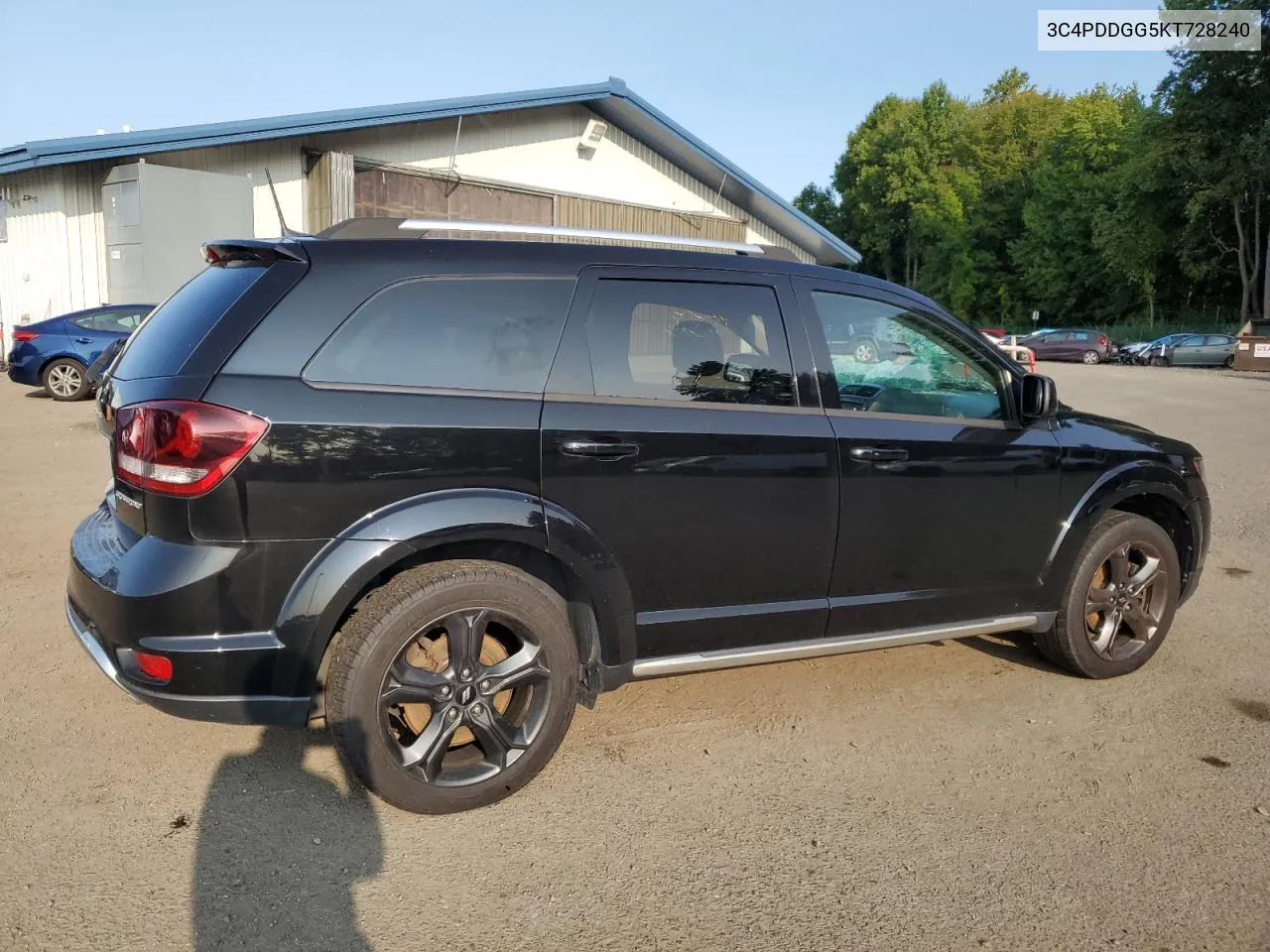 2019 Dodge Journey Crossroad VIN: 3C4PDDGG5KT728240 Lot: 71451664