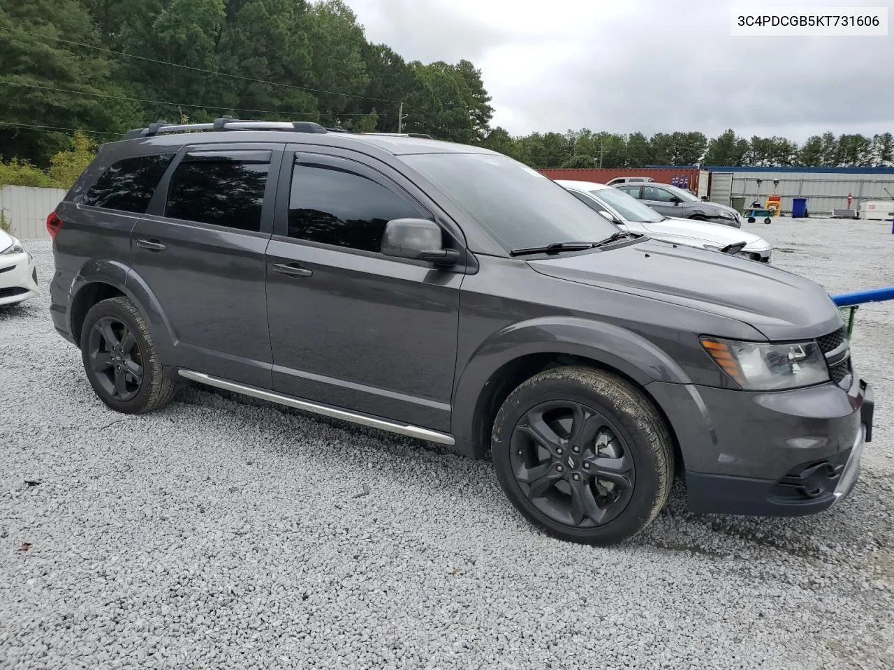 2019 Dodge Journey Crossroad VIN: 3C4PDCGB5KT731606 Lot: 71531614