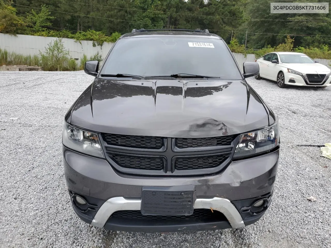 2019 Dodge Journey Crossroad VIN: 3C4PDCGB5KT731606 Lot: 71531614