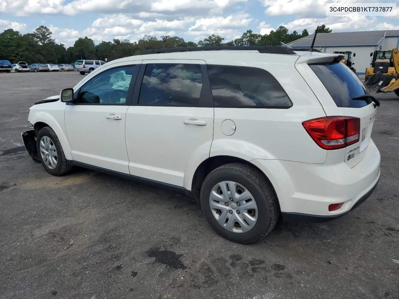 2019 Dodge Journey Se VIN: 3C4PDCBB1KT737877 Lot: 71557594