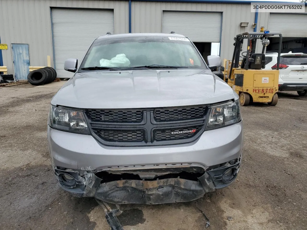 3C4PDDGG6KT765202 2019 Dodge Journey Crossroad