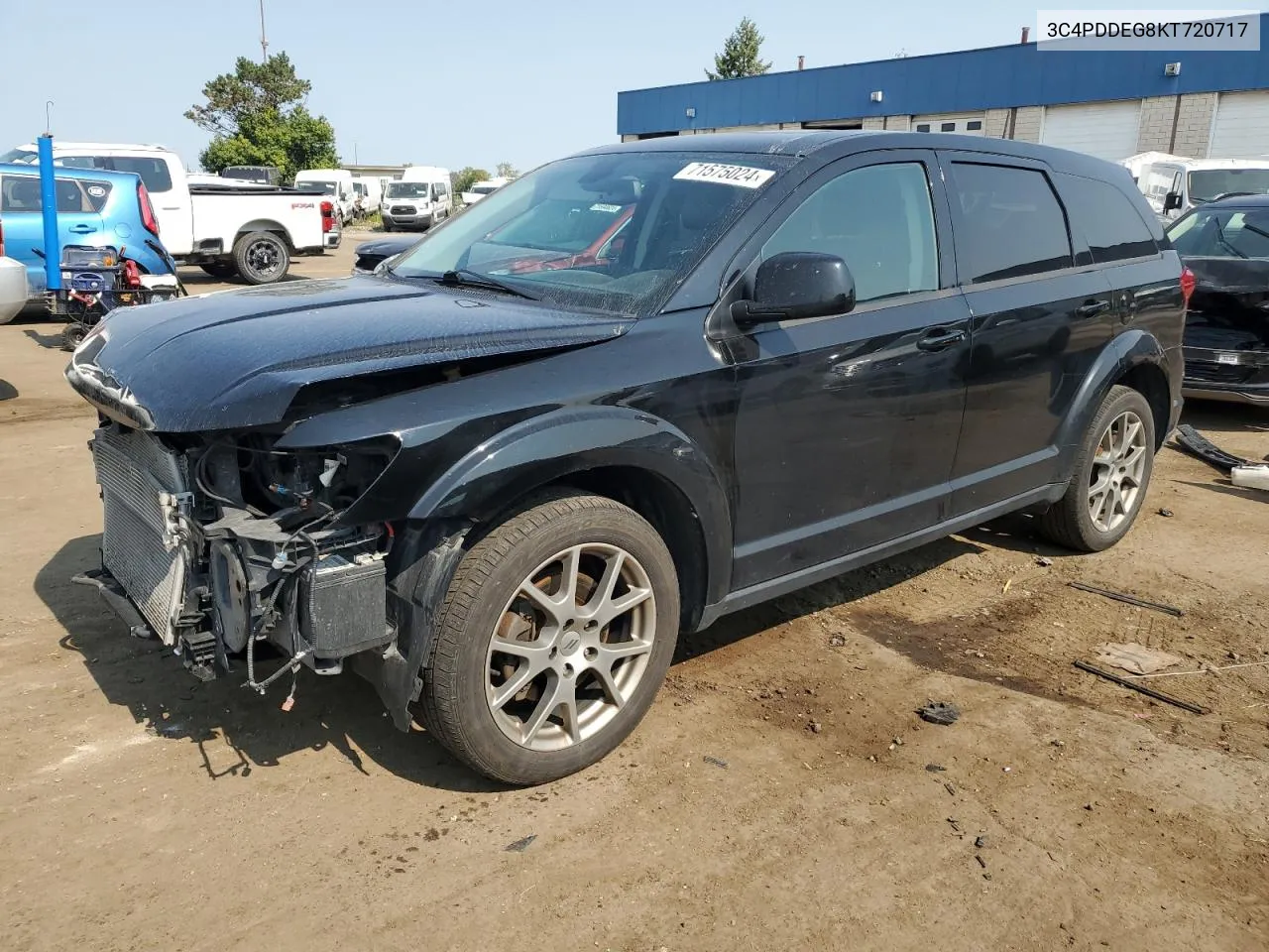 2019 Dodge Journey Gt VIN: 3C4PDDEG8KT720717 Lot: 71575024