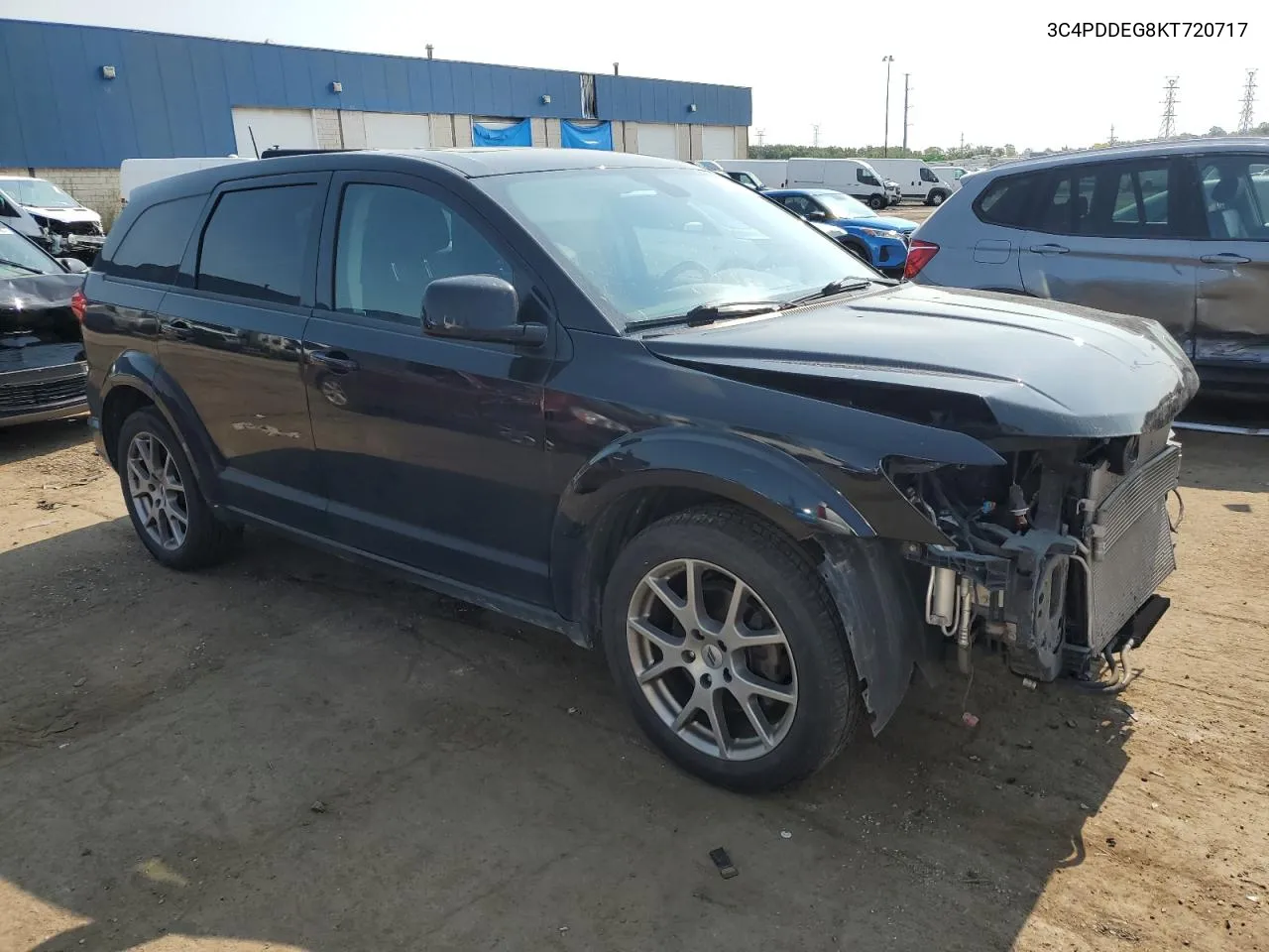 2019 Dodge Journey Gt VIN: 3C4PDDEG8KT720717 Lot: 71575024