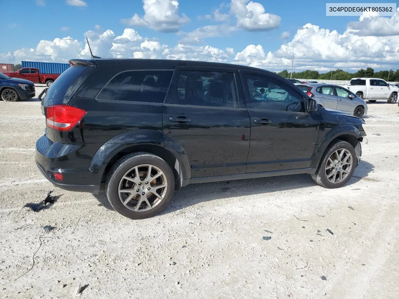 2019 Dodge Journey Gt VIN: 3C4PDDEG6KT805362 Lot: 71586684