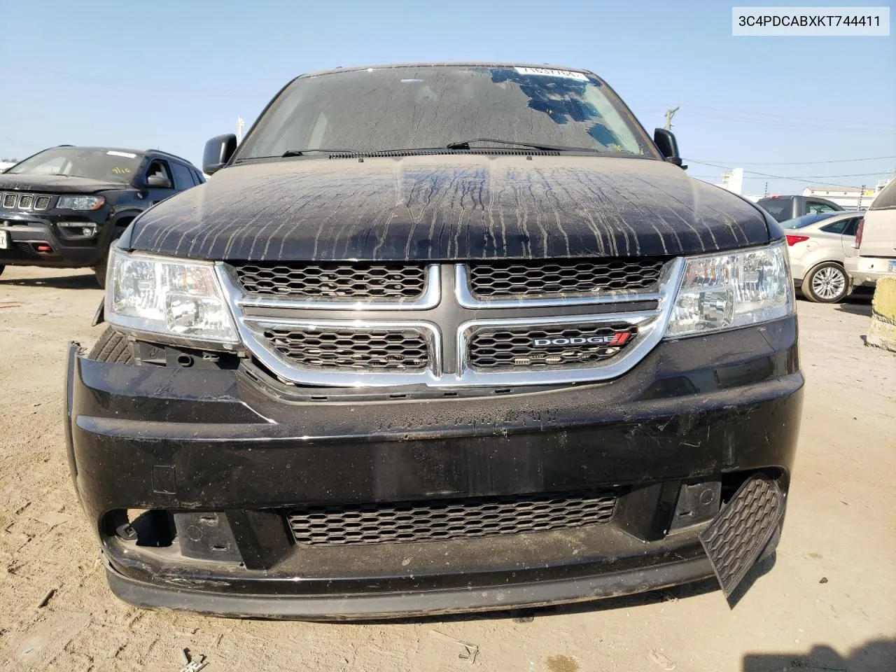 2019 Dodge Journey Se VIN: 3C4PDCABXKT744411 Lot: 71637764