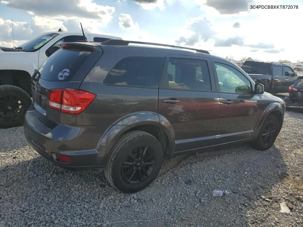 2019 Dodge Journey Se VIN: 3C4PDCBBXKT872078 Lot: 71817784