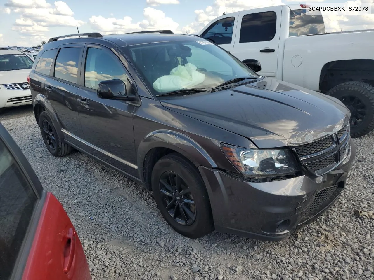 2019 Dodge Journey Se VIN: 3C4PDCBBXKT872078 Lot: 71817784