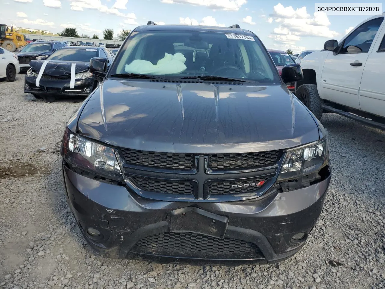 2019 Dodge Journey Se VIN: 3C4PDCBBXKT872078 Lot: 71817784