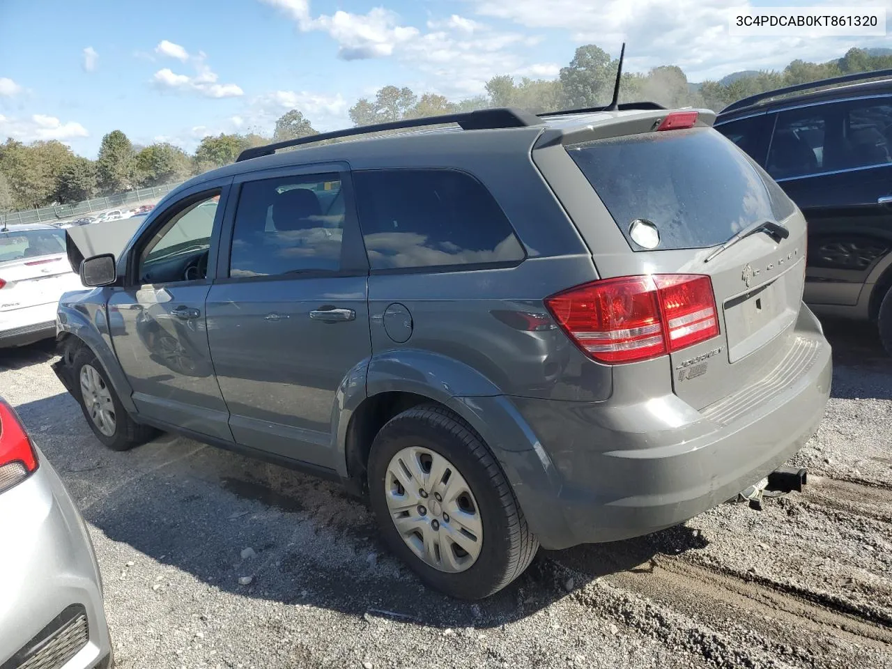 2019 Dodge Journey Se VIN: 3C4PDCAB0KT861320 Lot: 71952213