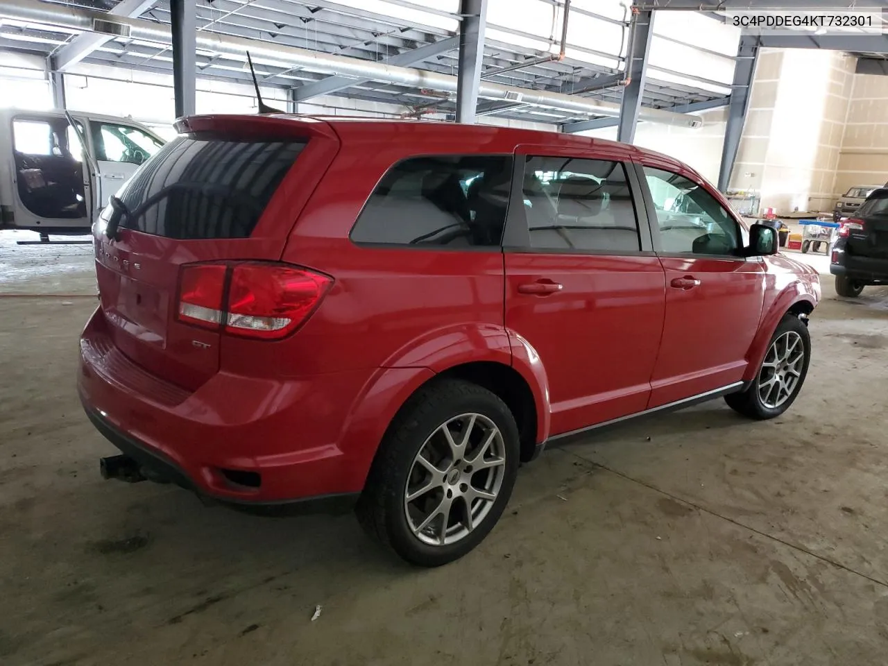 2019 Dodge Journey Gt VIN: 3C4PDDEG4KT732301 Lot: 72245084