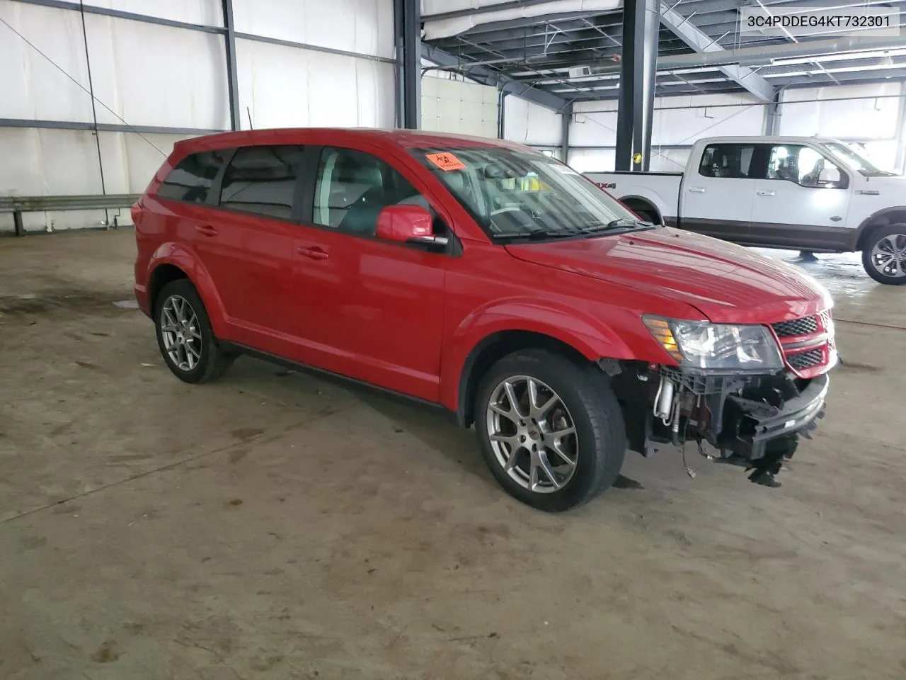 2019 Dodge Journey Gt VIN: 3C4PDDEG4KT732301 Lot: 72245084