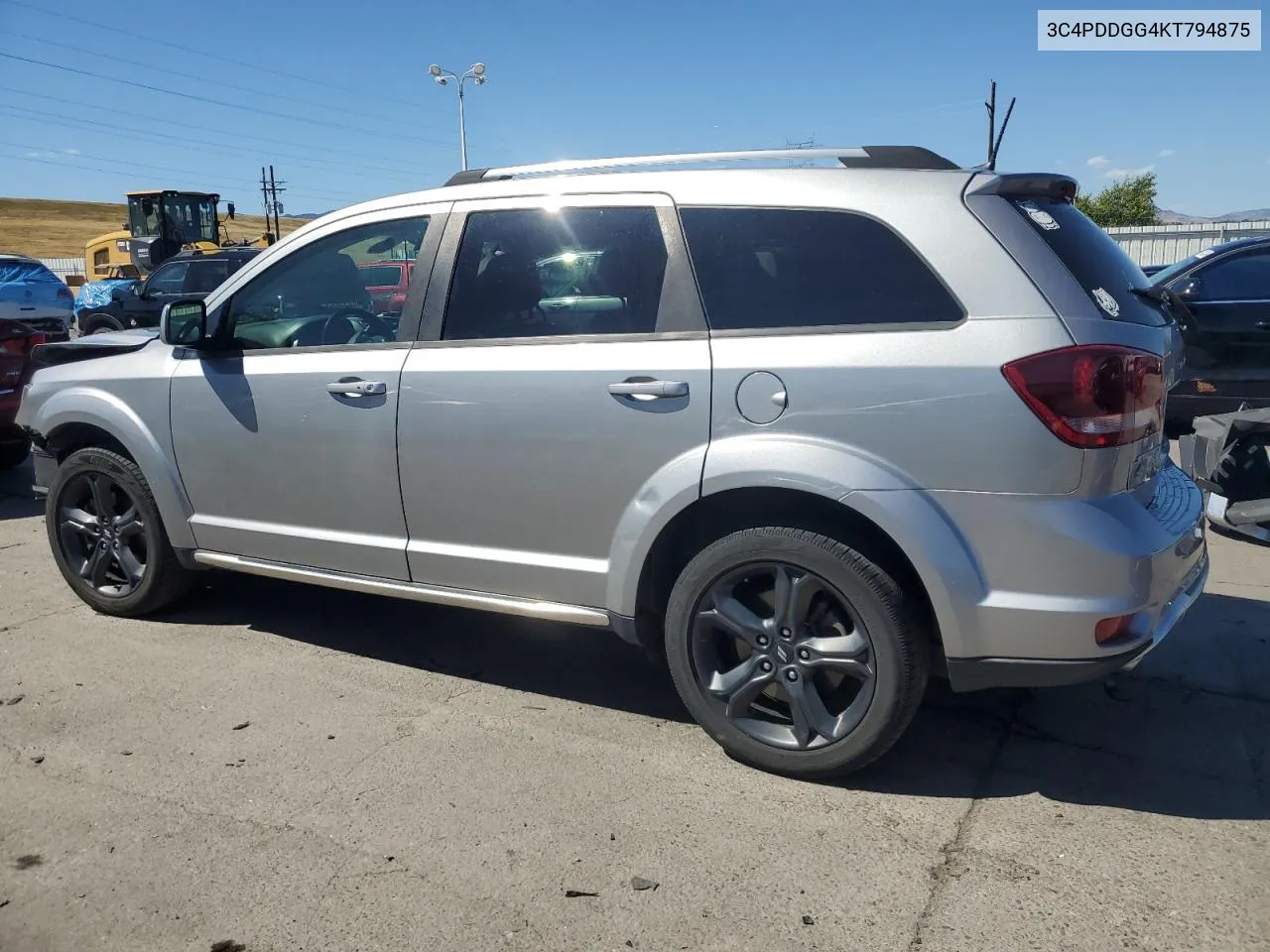 2019 Dodge Journey Crossroad VIN: 3C4PDDGG4KT794875 Lot: 72417434