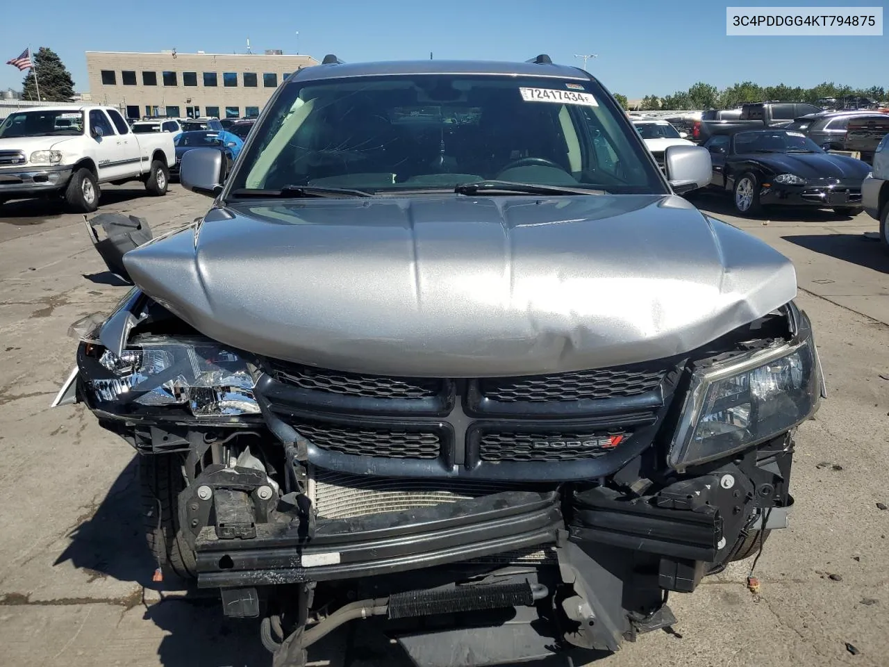 3C4PDDGG4KT794875 2019 Dodge Journey Crossroad