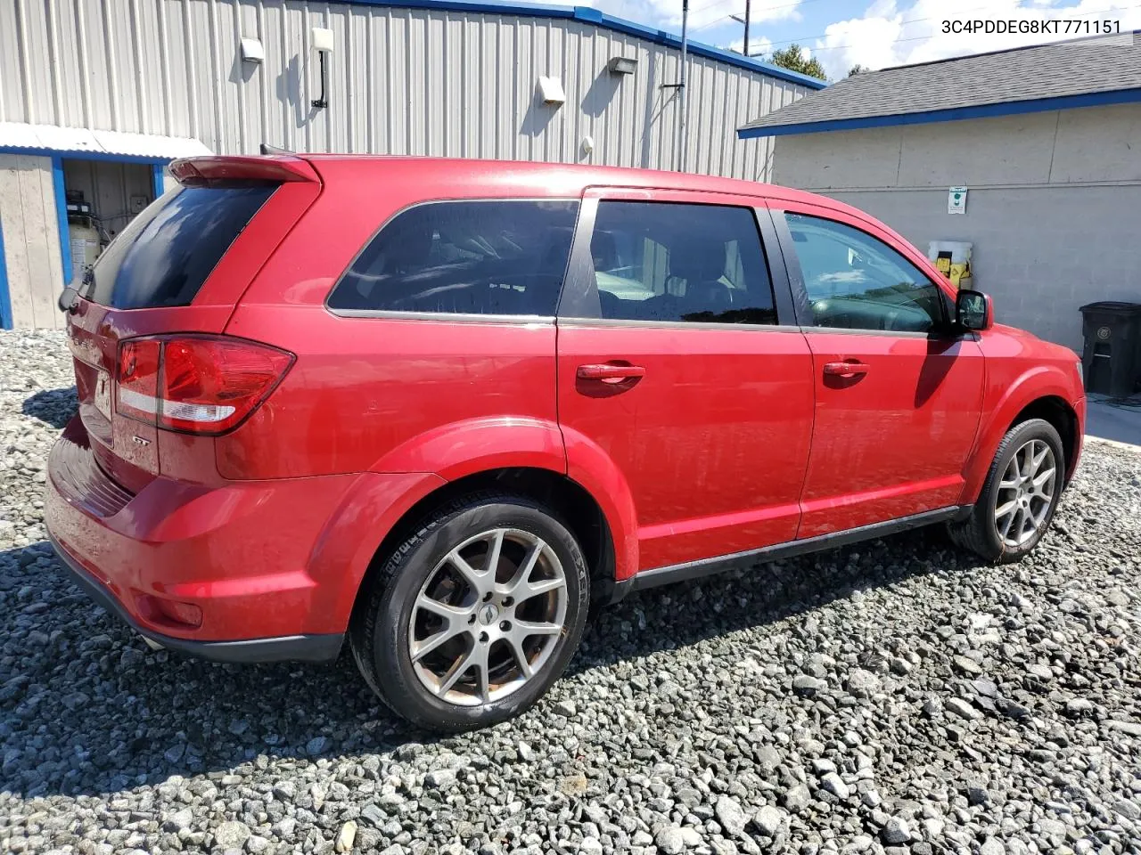 2019 Dodge Journey Gt VIN: 3C4PDDEG8KT771151 Lot: 72534644