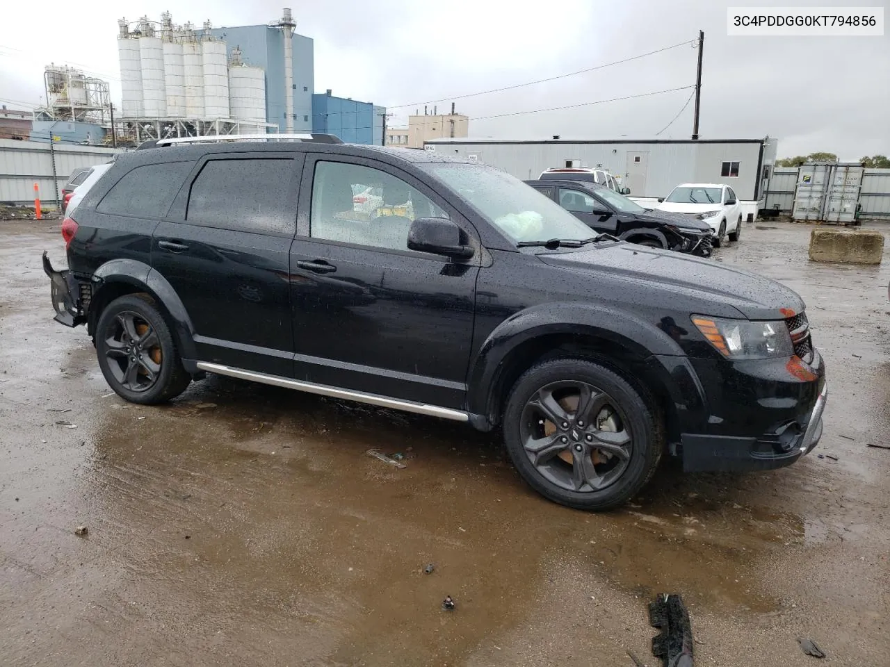 2019 Dodge Journey Crossroad VIN: 3C4PDDGG0KT794856 Lot: 72840204