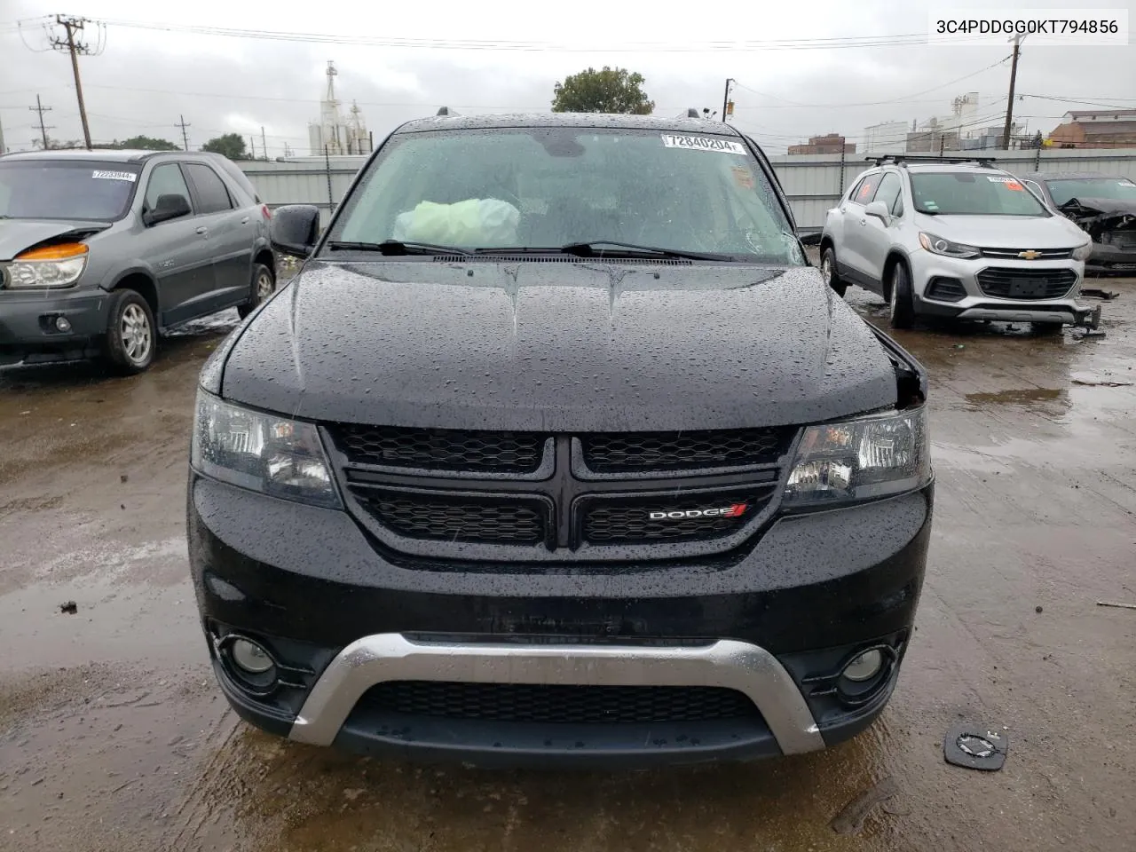 2019 Dodge Journey Crossroad VIN: 3C4PDDGG0KT794856 Lot: 72840204