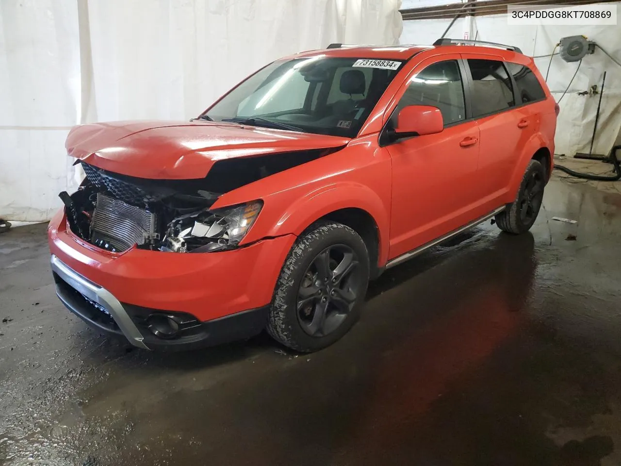 2019 Dodge Journey Crossroad VIN: 3C4PDDGG8KT708869 Lot: 73158834