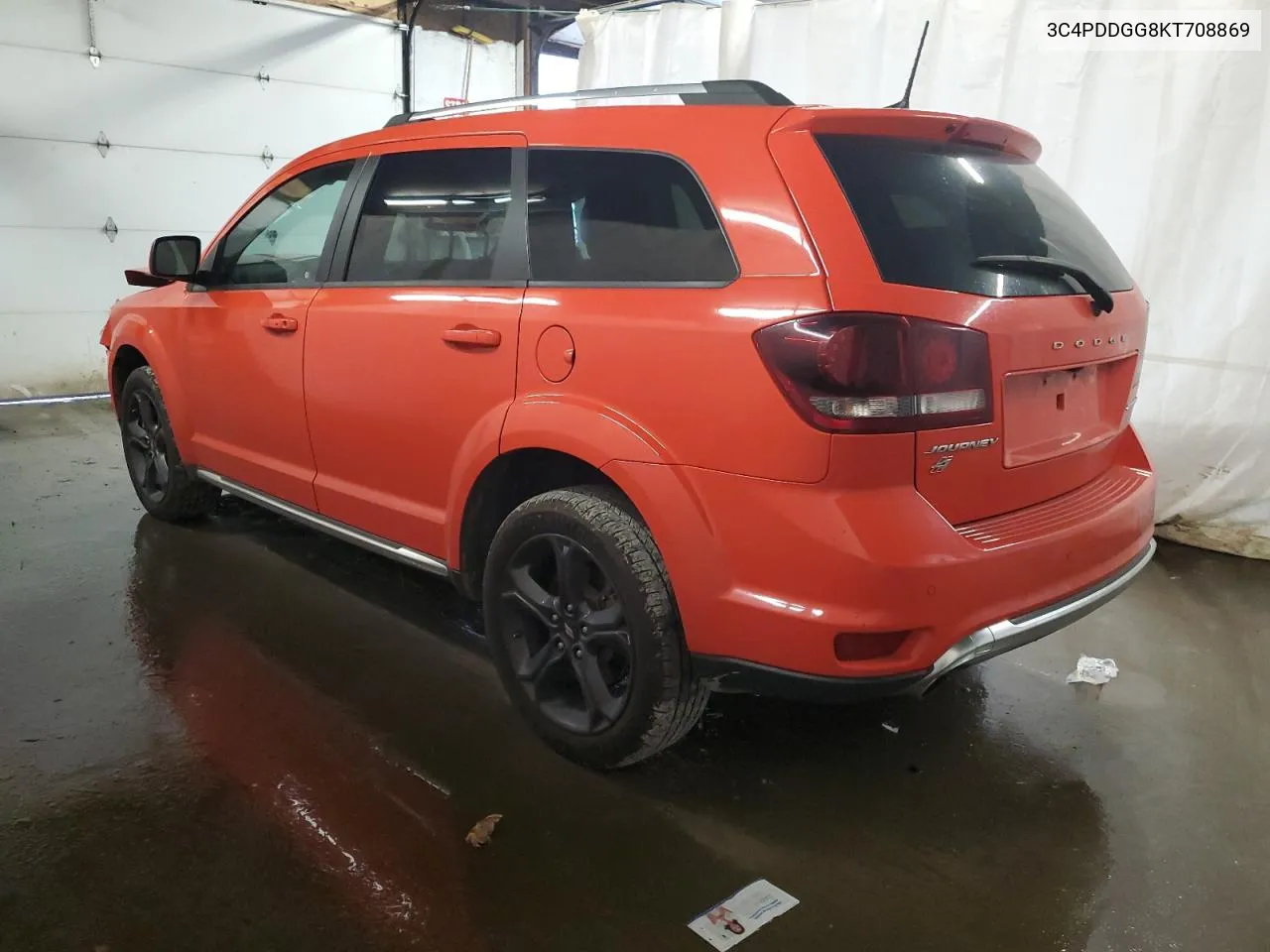 2019 Dodge Journey Crossroad VIN: 3C4PDDGG8KT708869 Lot: 73158834