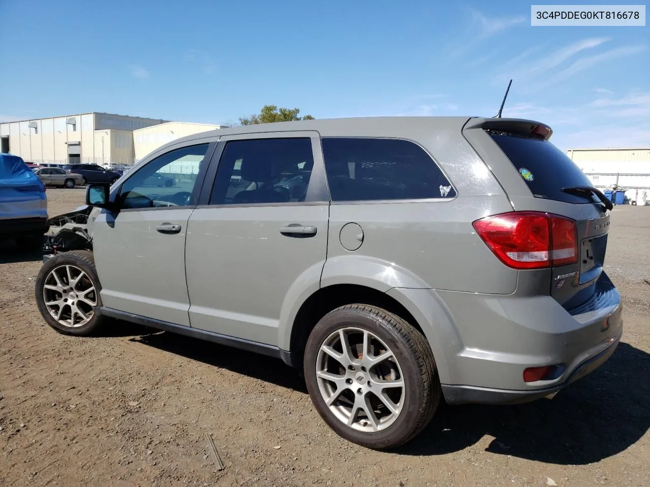 2019 Dodge Journey Gt VIN: 3C4PDDEG0KT816678 Lot: 73381524