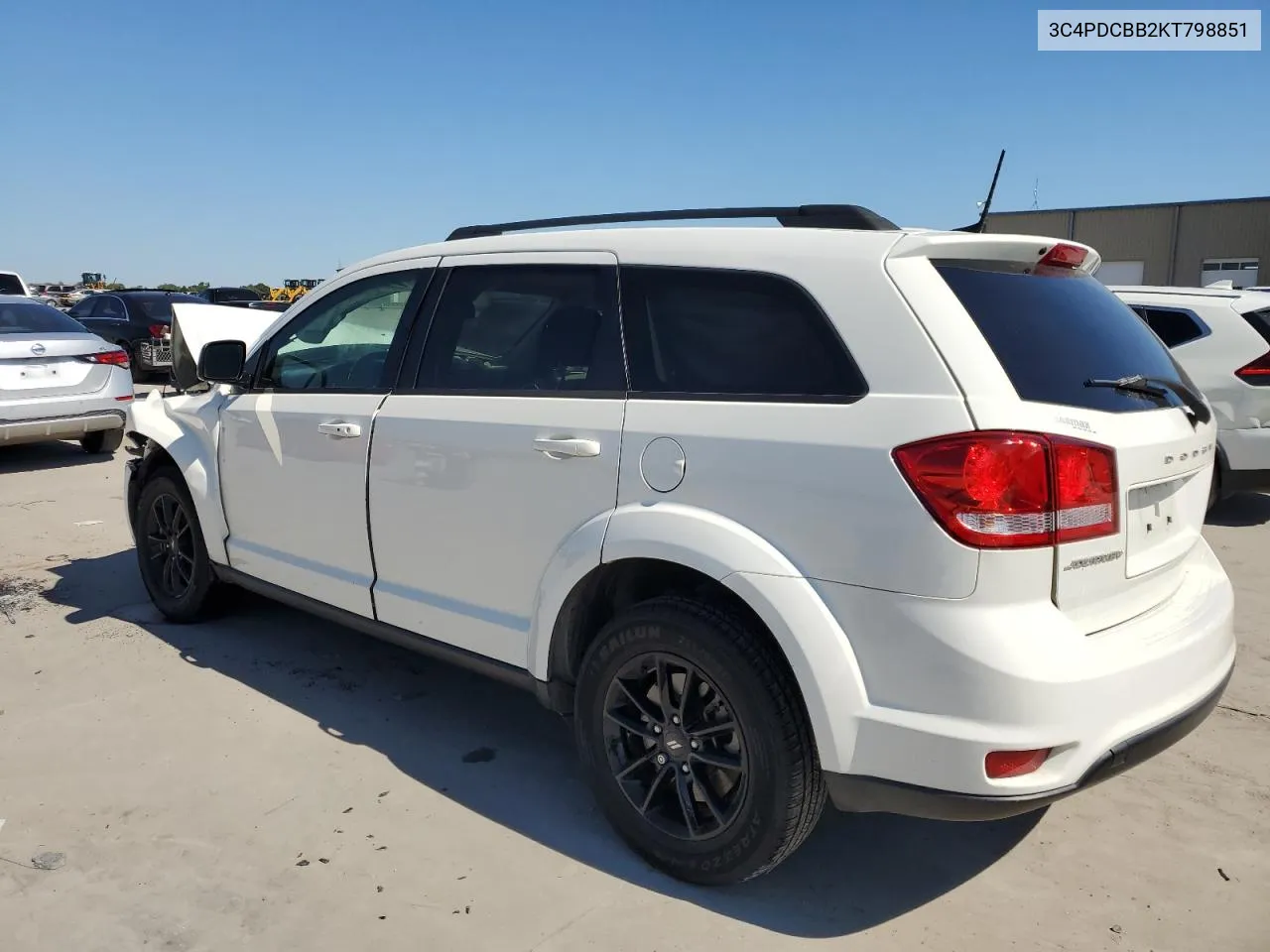 2019 Dodge Journey Se VIN: 3C4PDCBB2KT798851 Lot: 73606534