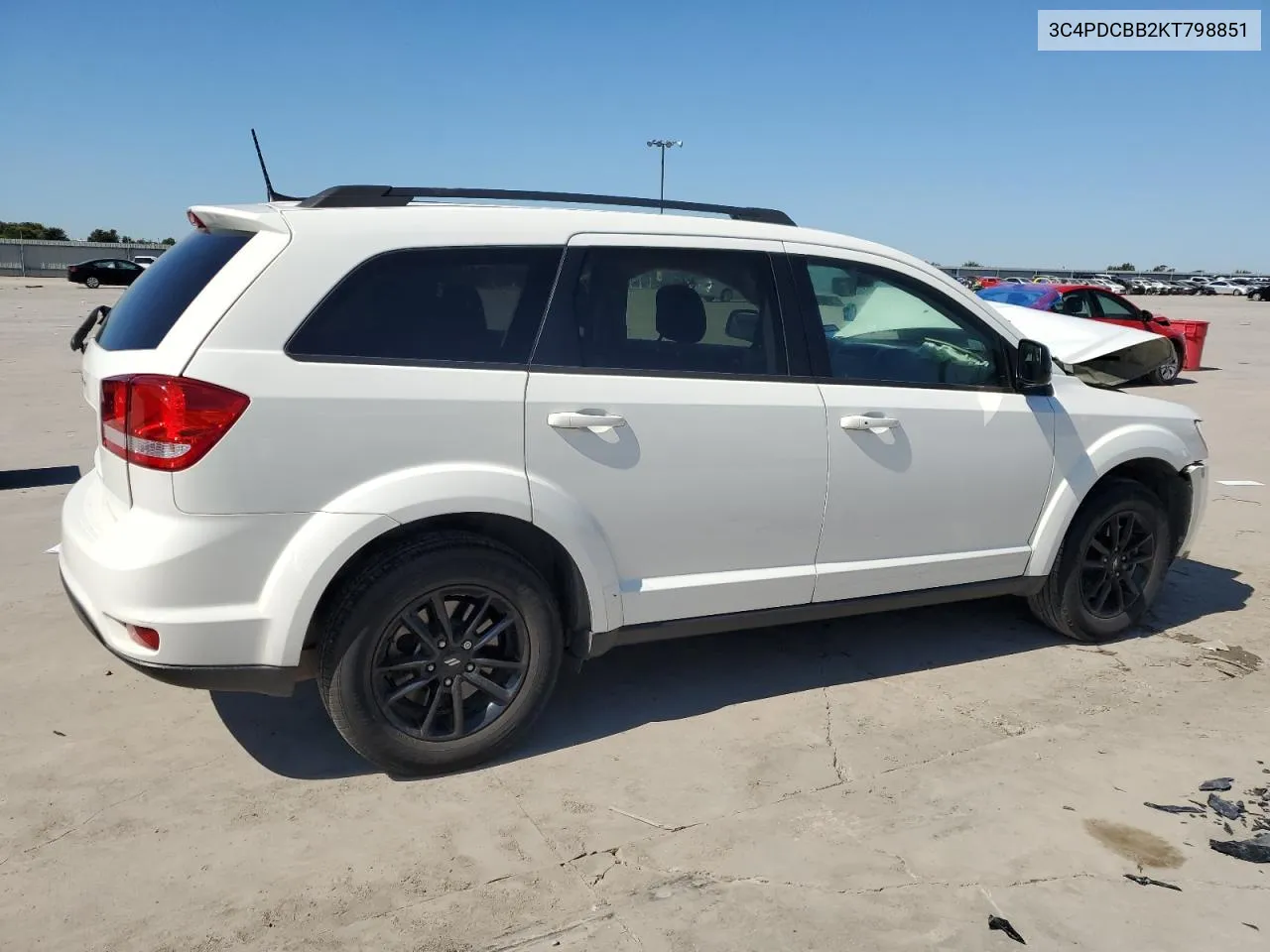 2019 Dodge Journey Se VIN: 3C4PDCBB2KT798851 Lot: 73606534