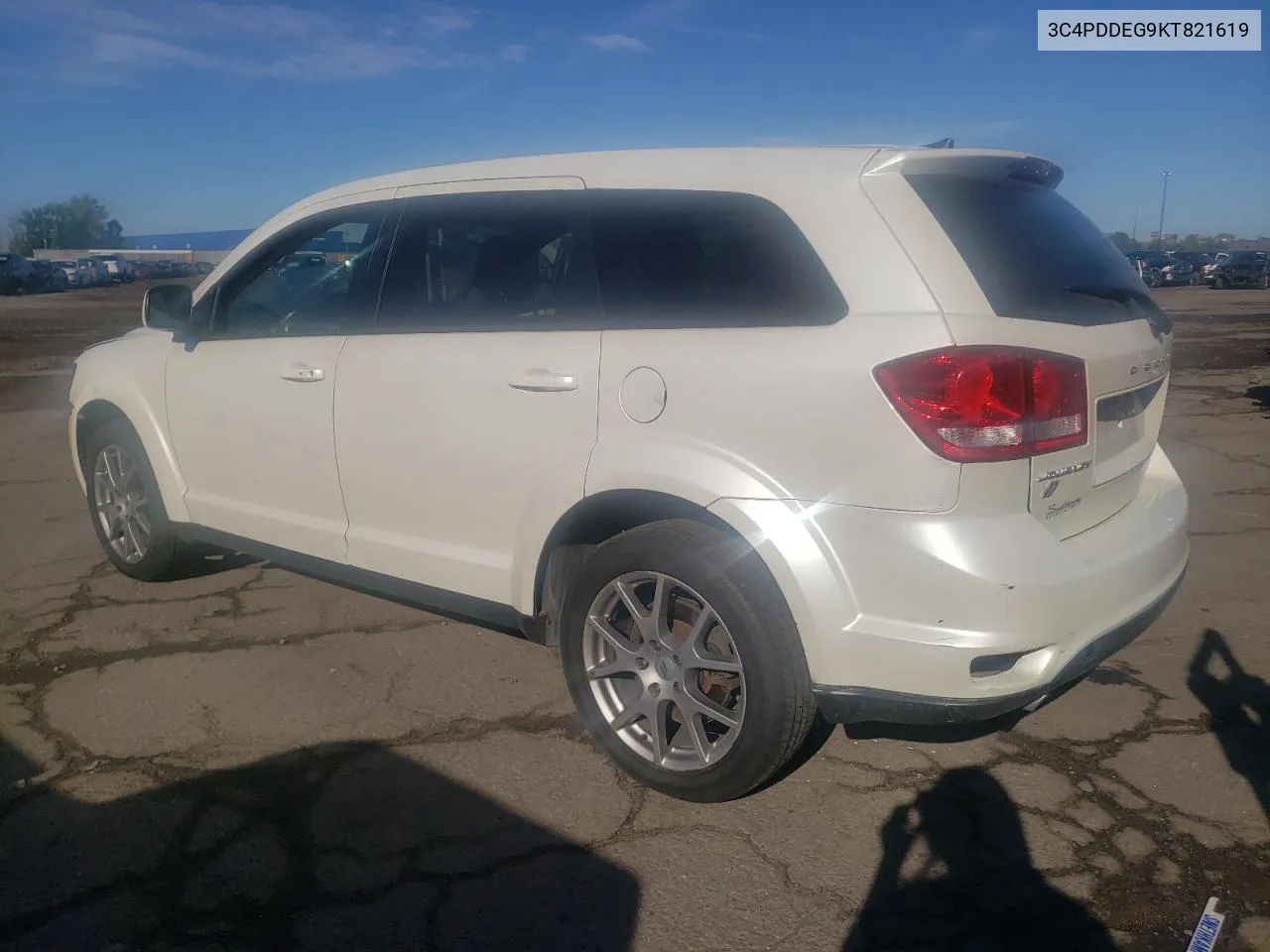 2019 Dodge Journey Gt VIN: 3C4PDDEG9KT821619 Lot: 73671994