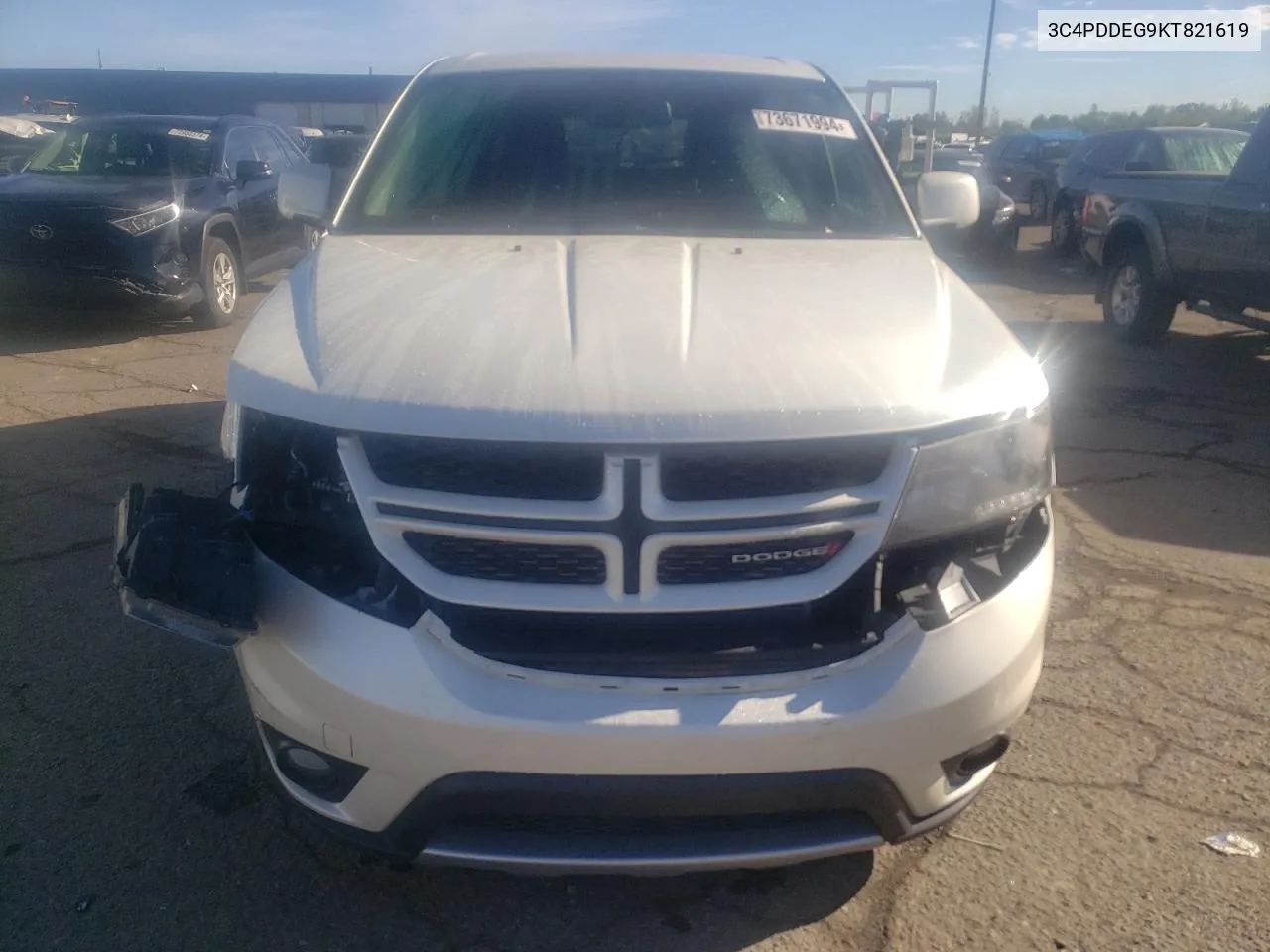 3C4PDDEG9KT821619 2019 Dodge Journey Gt