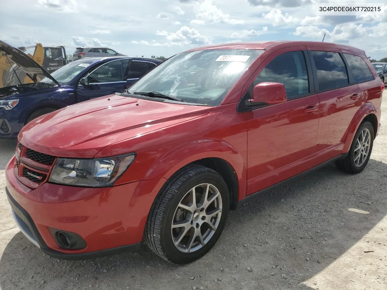 2019 Dodge Journey Gt VIN: 3C4PDDEG6KT720215 Lot: 73795074