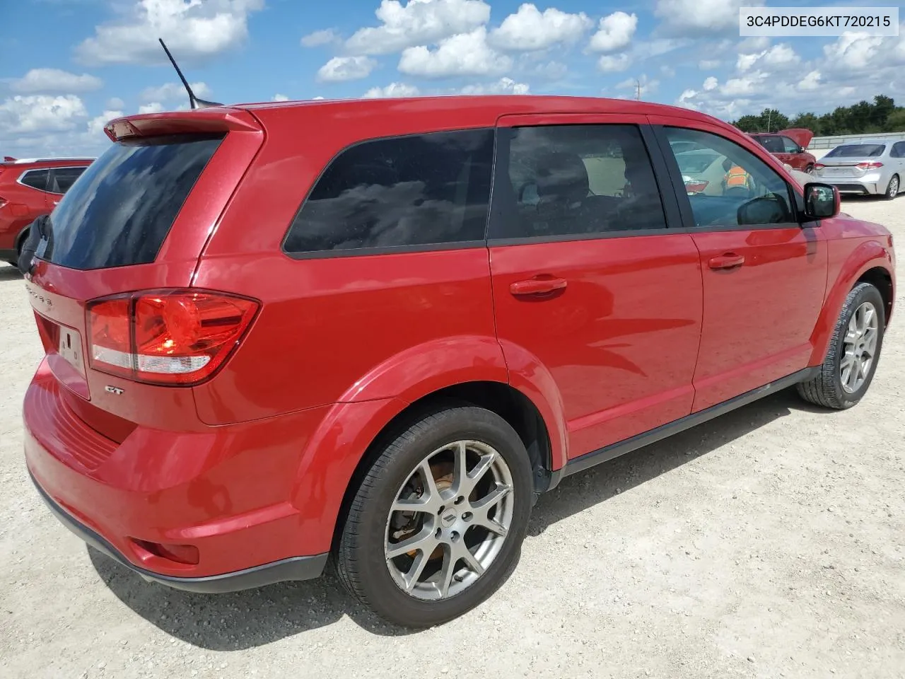 2019 Dodge Journey Gt VIN: 3C4PDDEG6KT720215 Lot: 73795074