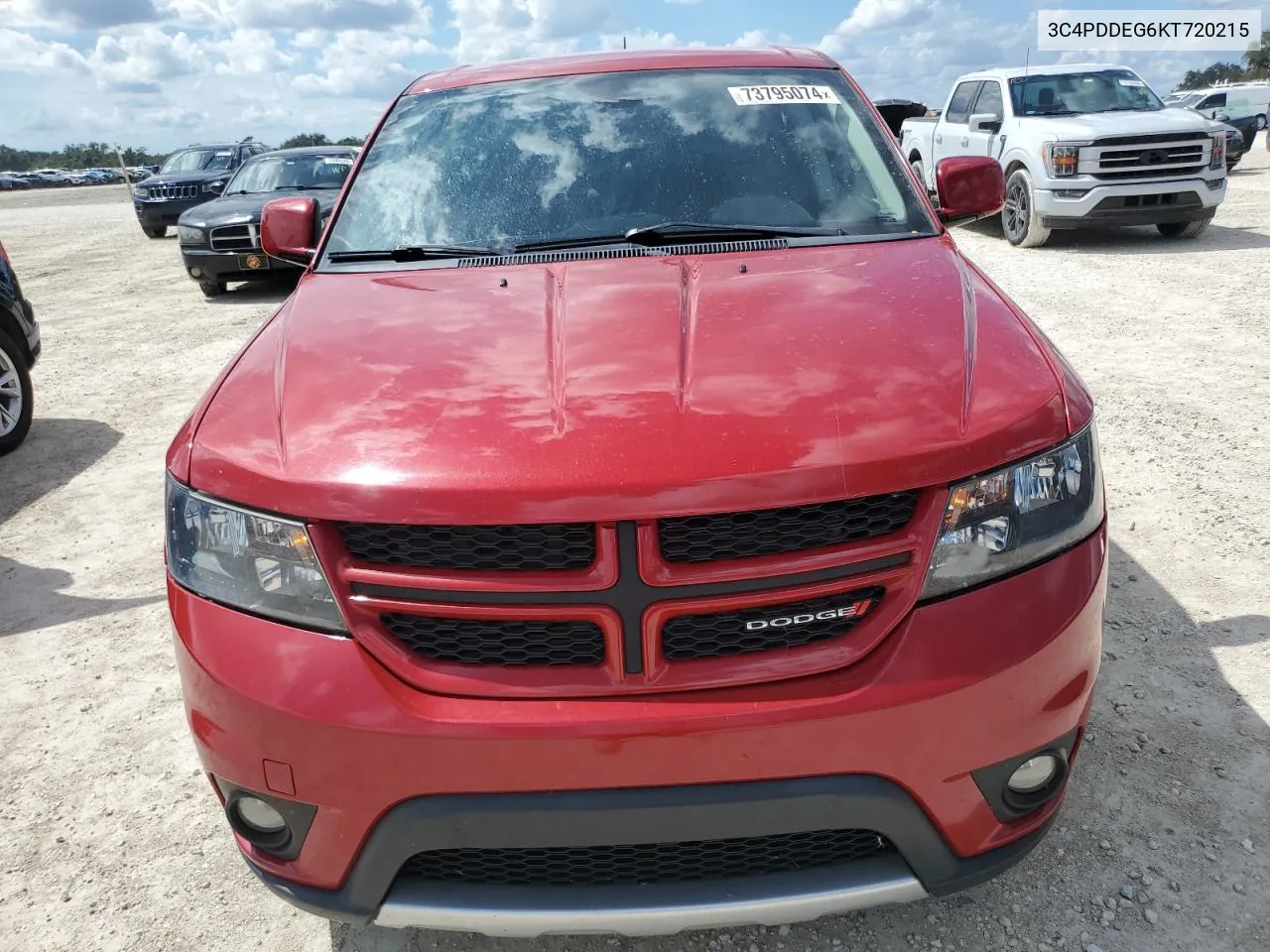 2019 Dodge Journey Gt VIN: 3C4PDDEG6KT720215 Lot: 73795074