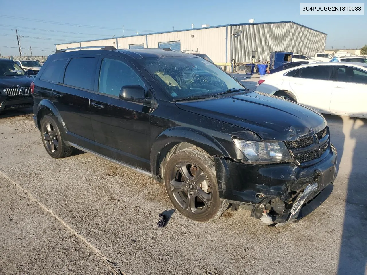 2019 Dodge Journey Crossroad VIN: 3C4PDCGG2KT810033 Lot: 73937974